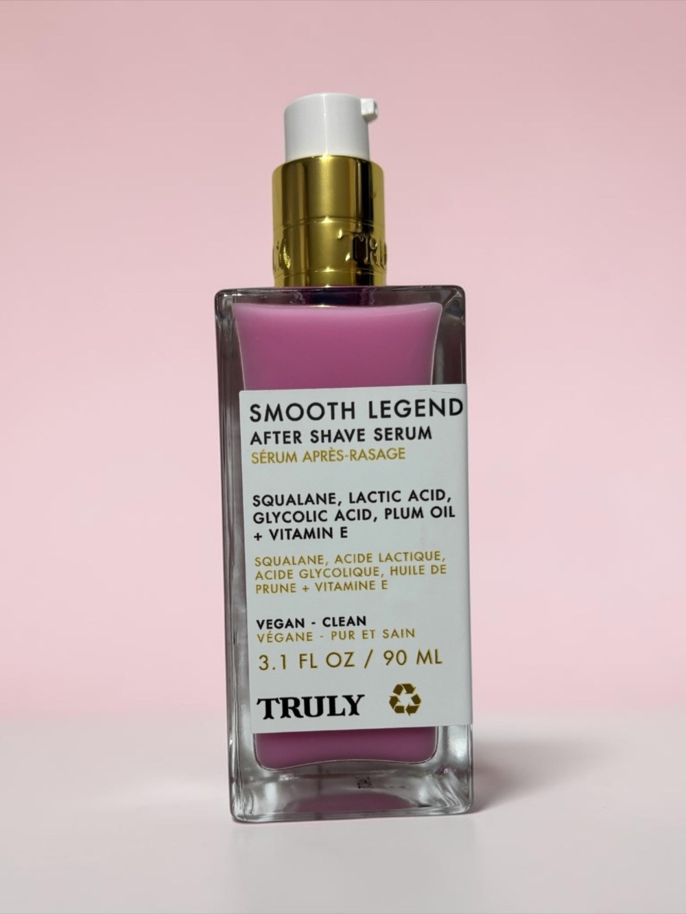 NEW! Truly Smooth Legend Luxury After Shave Serum 3.1 fl oz/90ml